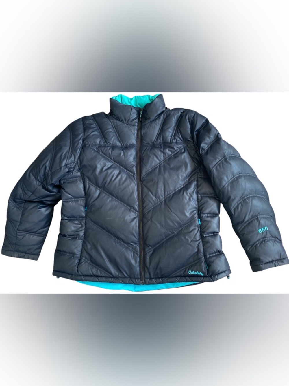 Women's XL Cabela's Ascend Excel 650 Fill Goose Down Jacket Parka